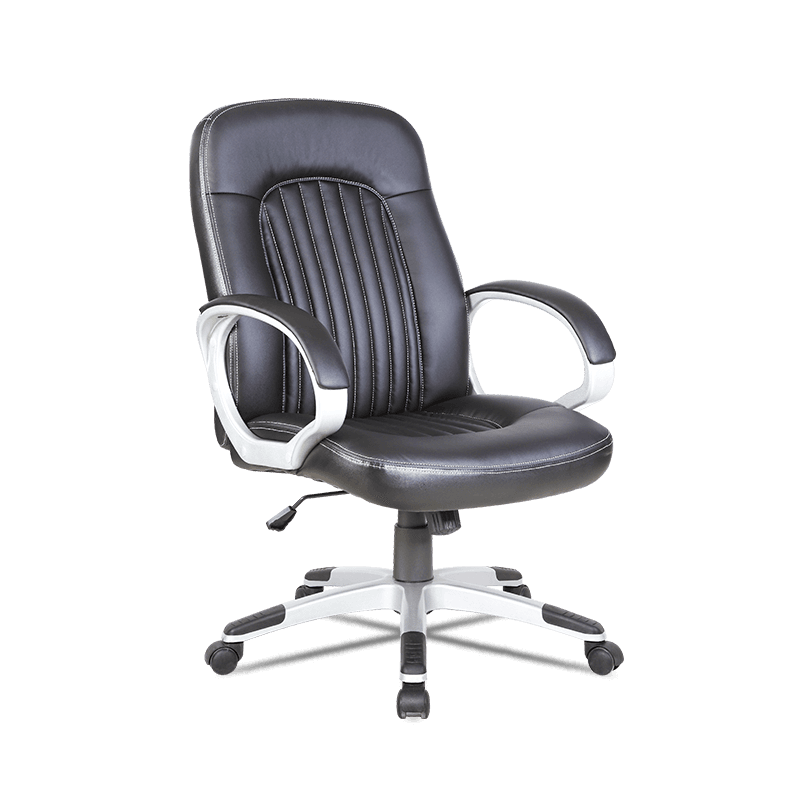 MC-7110 كرسي مكتب تنفيذي مبطن بظهر منتصف الظهر للمنزل والاجتماعات والمكتب